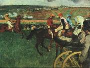 Edgar Degas, At the Races